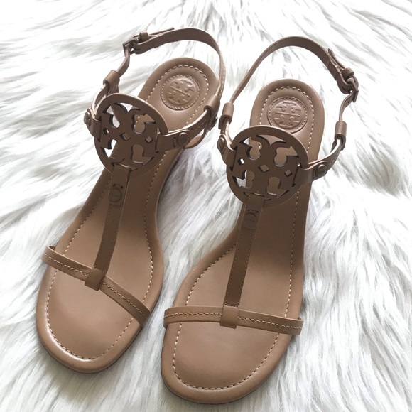 Tory Burch Shoes - LIMITED EDITION Tory Burch Miller Wedge Sandal 7.5